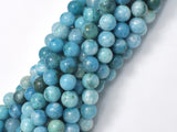 Hemimorphite Beads, 8mm Round Beads-BeadBasic