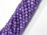 Jade Beads - Purple, 6mm Round-BeadBasic