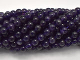 Amethyst Beads, 6mm (6.5mm) Round-BeadBasic