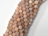 Matte Sunstone Beads, Round, 6mm-BeadBasic
