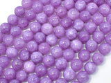 Malaysia Jade Beads- Lilac, 8mm (8.4mm) Round-BeadBasic