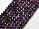 Sugilite Jasper, 8mm Round Beads, 15 Inch-BeadBasic