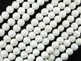 Tridacna Shell Beads, 10mm (10.5mm) Carved Lotus Flower Round Beads-BeadBasic