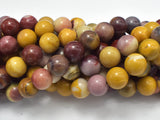 Mookaite Beads Round Beads, 10mm-BeadBasic