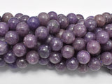 Lepidolite Beads, 10mm Round Beads-BeadBasic