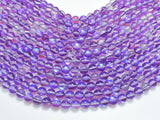 Mystic Aura Quartz - Purple, 6mm (6.5mm)-BeadBasic