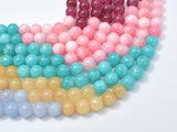 Jade Beads-5 color, 8mm (8.3mm) Round Beads-BeadBasic