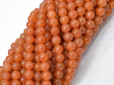 Red Aventurine Beads, 6mm Round Beads-BeadBasic