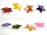 CZ beads,16x16mm Faceted Star-BeadBasic