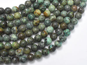African Turquoise Beads, 8mm (8.6mm) Round-BeadBasic