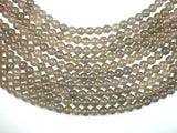Gray Agate Beads, 8mm Round Beads-BeadBasic
