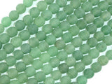 Matte Green Aventurine Beads, 6mm Round Beads-BeadBasic