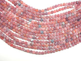 Frosted Matte Agate, 6mm Round Beads-BeadBasic