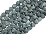 Matte Black Labradorite Beads, Matte Larvikite, 10mm Round-BeadBasic