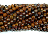 Tiger Iron, Round 4mm Round Beads-BeadBasic