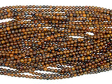 Tiger Iron, Round 4mm Round Beads-BeadBasic