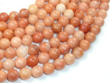 Pink Aventurine Beads, 10mm Round Beads-BeadBasic