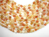 Old Yellow Jade, Faceted Nugget Beads-BeadBasic