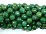 Verdite, African Jade, 8mm (8.5 mm) Round Beads-BeadBasic