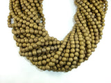 Druzy Agate Beads, Gold Geode Beads, 6mm, Round beads-BeadBasic