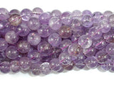Ametrine, 10mm (9.8mm) Round Beads-BeadBasic