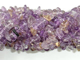 Ametrine, Approx 4mm-10mm Pebble Chips Beads, 16 Inch-BeadBasic