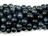 Blue Tiger Eye Beads, 9mm (9.3mm) Round Beads-BeadBasic