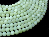 Matte New Jade Beads, Round, 6mm-BeadBasic