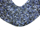 Sodalite Beads, 6mm Faceted Round Beads-BeadBasic