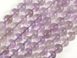 Light Amethyst, Ametrine, 10mm Round Beads-BeadBasic