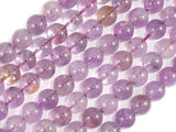 Ametrine, 10mm (9.8mm) Round Beads-BeadBasic