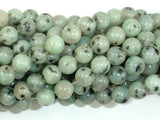 Sesame Jasper Beads, Kiwi Jasper, 8mm Round Beads-BeadBasic