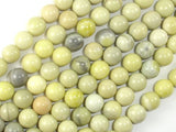 Butter Jade, 8mm Round Beads-BeadBasic