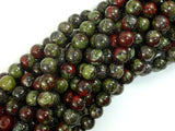 Dragon Blood Jasper, 6mm Round Beads-BeadBasic