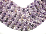 Matte Amethyst Beads, Round, 10mm-BeadBasic