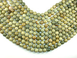 Silver Leaf Jasper Beads, 10mm Round Beads-BeadBasic