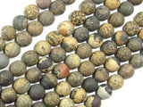 Matte Artistic Jasper, Chohua Jasper, 8mm Round Beads-BeadBasic