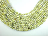 Butter Jade Beads, 6mm Round Beads-BeadBasic