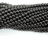Magnetic Hematite Beads, Round, 4mm-BeadBasic