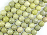 Butter Jade, 10mm Round Beads-BeadBasic