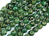 Tibetan Agate Beads, 10mm Round Beads-BeadBasic