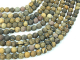 Matte Artistic Jasper, Chohua Jasper, 6mm Round Beads-BeadBasic