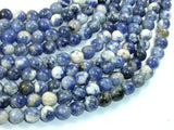 Sodalite Beads, 8mm Round Beads-BeadBasic