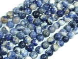 Sodalite Beads, 8mm Round Beads-BeadBasic