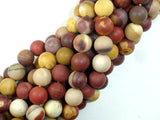 Matte Mookaite Beads, 10mm Round Beads-BeadBasic