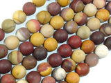 Matte Mookaite Beads, 10mm Round Beads-BeadBasic