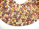 Matte Mookaite Beads, 10mm Round Beads-BeadBasic