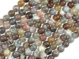 Botswana Agate Beads, 6mm Round Beads-BeadBasic