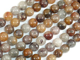 Lodolite Quartz, 10mm Round Beads-BeadBasic