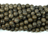 Coffee Jasper, 8mm Round Beads-BeadBasic